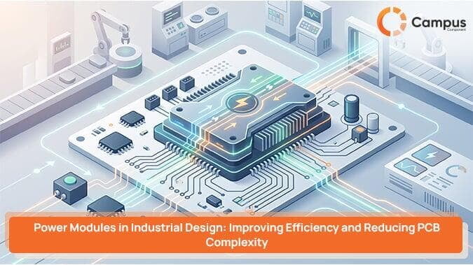 Power Modules in Industrial Design: Improving Efficiency and Reducing PCB Complexity